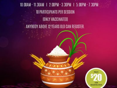 LISHA's Pongal Pot Painting Workshop