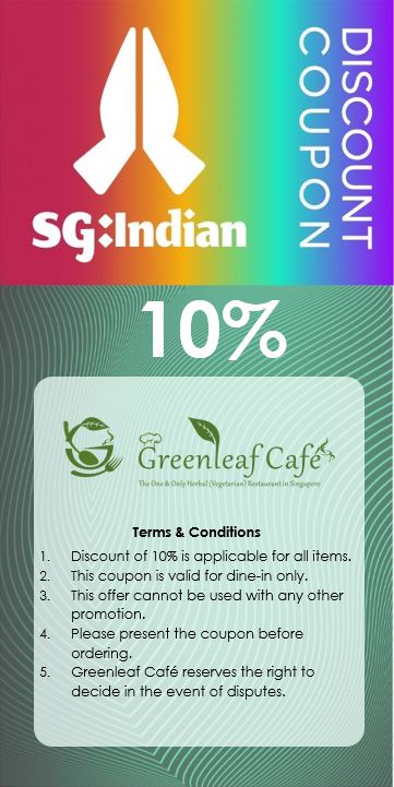 Greenleaf Cafe Discount Coupon