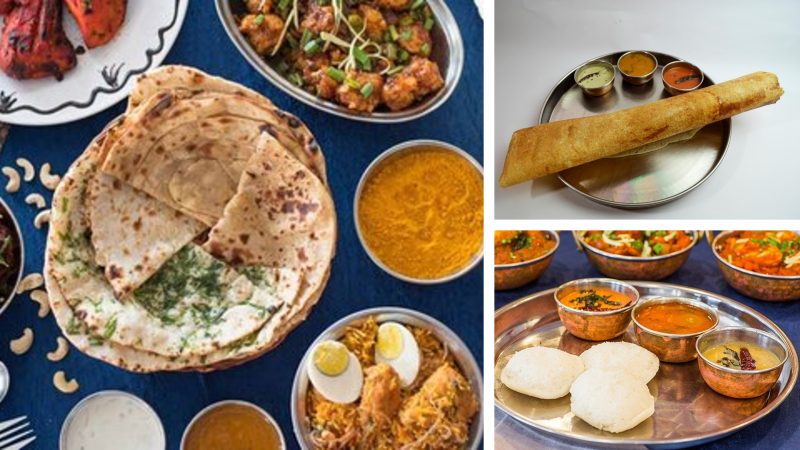Taste of India Food Collage