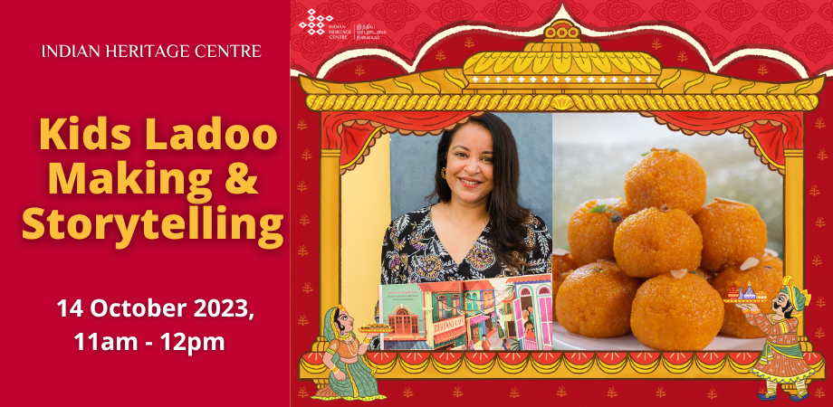 IHC's Kids' Laddu making and storytelling event in October 2023
