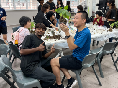 100 SINDA Youth Volunteers in 24-Hour Charity Effort